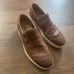 Brown Slip-On Men's Shoes